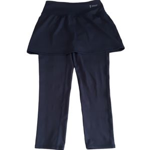 Zuda XS Navy Blue Skirt Cropped Leggings